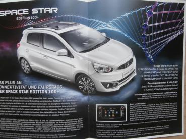 Mitsubishi Space Star Edition 100 Prospekt August 2017