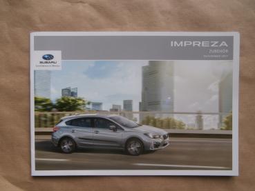 Subaru Impreza Zubehör November 2017