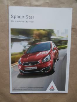 Mitsubishi Space Star 1.0 MIVEC 12.MIVEC Clear-Tec Prospekt 8/2018 +Preisliste