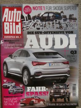 Auto Bild 7/2019 Toyota Corolla Hybrid, Dauertest Skoda Superb 1.4TSI,Kadjar TCe 160 vs. Tucson 1.6T-GDI vs. CX-5 Skyactiv-G165