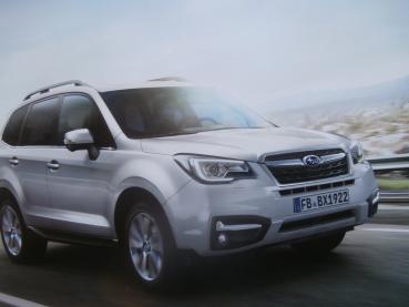 Subaru Forester 2.0X Lineartronic Prospekt 11/2018 +Preisliste NEU