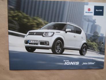 Suzuki Ignis Intro Edition Katalog November 2016