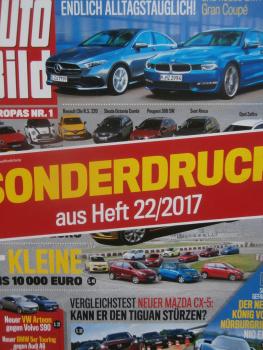 Auto Bild 22/2017 BMW 530d Touring G31 vs. A6 Avant 3.0TDI quttro vs. Mercedes Benz E350d T-Modell,