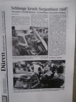 Isetta Journal 4/1995 Mitglieder Zeitschrift ISchatzmeisterbericht, Zerkall Jahrestreffen 1995,Lenkradflattern