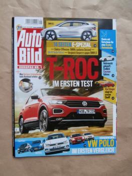 Auto Bild 41/2017 VW T-Roc,E-Spezial,Cayman 2.7 Tiptronic S Typ 987 gebraucht