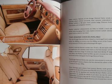 Bentley Crewe 60 Years Diamond Series Limited Editions Arnage Continental GT +CD +History Englisch