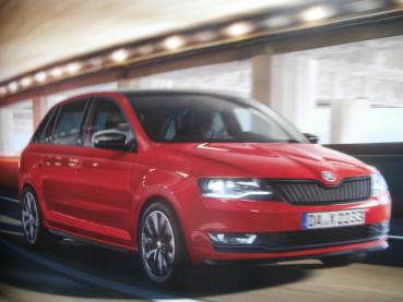 Skoda Rapid Typ NH 1.0l tsi 1.4tsi 1.4tdi 1.6tdi Prospekt August 2017