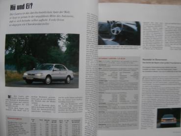 auto revue 11/1992 BMW 318is Coupé E46, Dauertest Volvo 850 GLT,Escort Cosworth,Nissan Serena,Lancer GLXi, 405 SRi, Lantra 1.6 GLSi