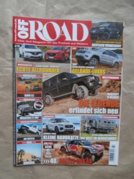 Off Road 3/2018 Mercedes G460, BMW X2 F39,CX-5 vs. Renault Koleos,X-Klasse 250d 4Matic X-Treme,Jaguar E-Pace