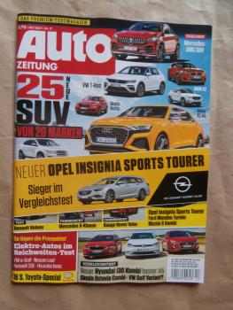 Auto Zeitung 17/2017 Opel Insignia Sports Tourer,i30 Kombi vs. Octavia Combi vs. Golf7 Variant,