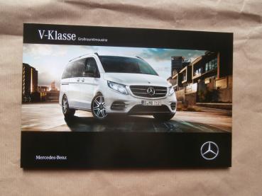 Mercedes Benz V-Klasse BR447 V200d V220d V250d +AMG Line 9/2017