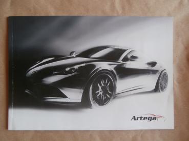 Artega GT Sportwagen Prospekt Deutsch Rarität