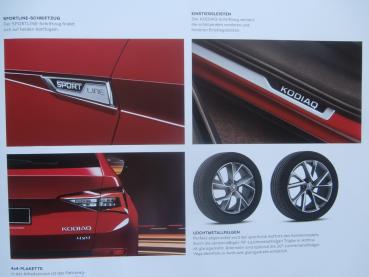 Skoda Kodiaq Sportline 1.4l TSI ACT 4x4 2.0L TSI 2.0L TDI SCR 4x4 November 2017