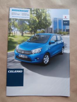 Suzuki Celerio Prospekt +Preisliste März 2017