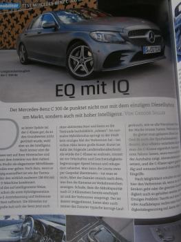 Vision mobility 6/2019 Enspannt Euch! Autonomes Fahren, Mercedes C300 de,Honda CR-V vs. RAV4,Dacia Sandero