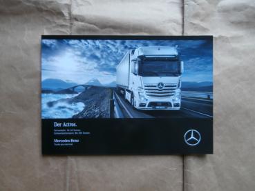 Mercedes Benz Actros Fernverkehr 18-33 Tonnen (BM 963) November 2015 NEU