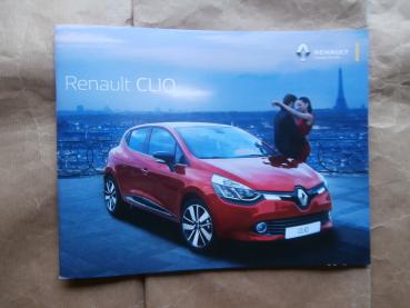 Renault Clio +Limited +GT +R.S. + Zubehör Prospekt Januar 2016 NEU