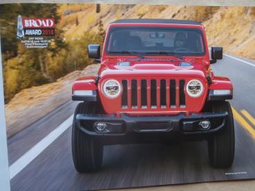 Jeep Wrangler Typ JL Spezifikationen & Preise 8/2018 Sport Sahara Rubicon +Unlimited 2.0T-GDI 2.2CRDi