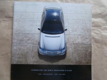 Mercedes Benz E-Class E350 E320 BlueTEC E550 E63 AMG Sedan and Wagon Brochuree 2006 W211