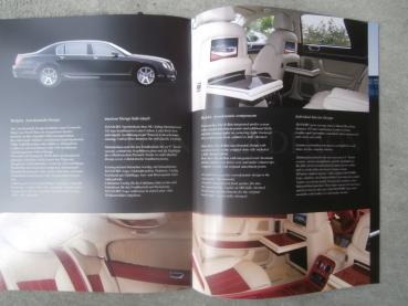 Mansory Bentley Continental GT und Flying Spur Modifizierungsprogramm Katalog Deutsch/Englisch