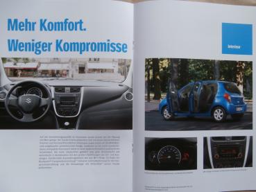 Suzuki Celerio Prospekt +Preisliste März 2017