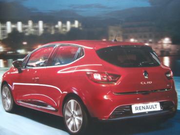 Renault Clio +Limited +GT +R.S. + Zubehör Prospekt Januar 2016 NEU
