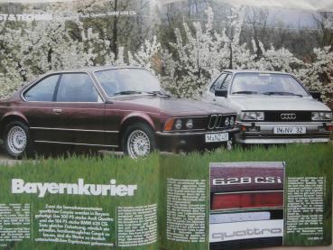 Sportfahrer 6/1983 Folger F1,Audi Quattro,BMW 628CSi E24,Manta Rallye Gruppe B,Opel Rekord E 2.0E,