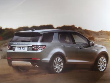 Land Rover Discovery Sport +Diesel +Benziner +Black Design Paket 2016 Prospekt