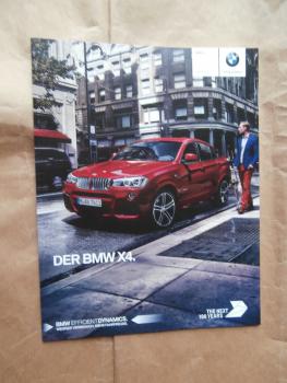 BMW X4 xDrive20i 28i 35i M40i xDrive20d 30d 35d F26 März 2016 NEU