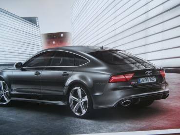 Audi RS 7 Sportback (4G) +performance Buch April 2016 NEU