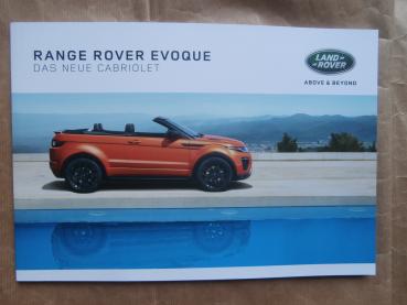 Range Rover Evoque L538 2015 +Preisliste NEU