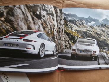Porsche 911 R (991) +Rennscene + Original Fahrzeug Buch  März 2016 NEU Rarität