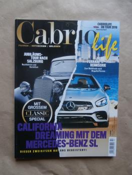 Cabrio life 2/2016 Mercedes Benz SL BR231,Mini Cabrio,Ferrari California T,Porsche 911 Turbo +S Cabrio,