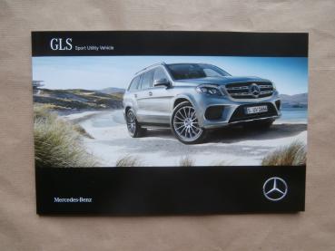 Mercedes Benz GLS X166 350d 4Matic 400 500 GLS63 AMG Dezember 2016