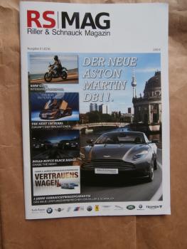 RS Mag Riller & Schnauck Mgazin BMW G310, Aston Martin DB11,Rolls Royce Black Badge,Next 100 Years