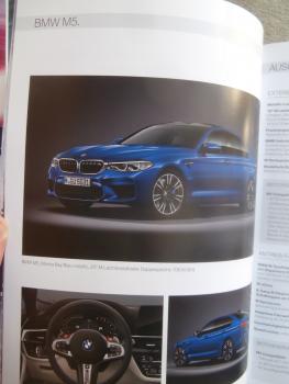 BMW M550i xDrive M550d xDrive G30,M5 +Competition F90 Katalog Juli 2019+Preise