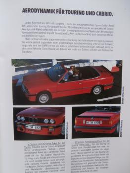 BMW Original Zubehör E30 E34 E32 E31 E24 E28 E23 E21 Prospekt