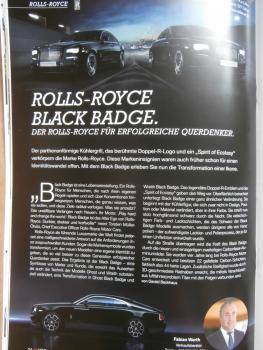 RS Mag Riller & Schnauck Mgazin BMW G310, Aston Martin DB11,Rolls Royce Black Badge,Next 100 Years