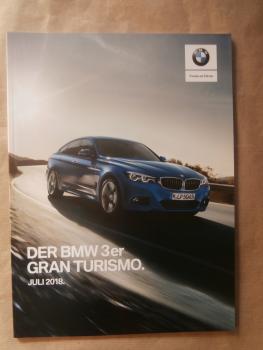 BMW 320i 330i 340i,318d,320d,330d,335d F34 Prospekt Juli 2018 +Preise