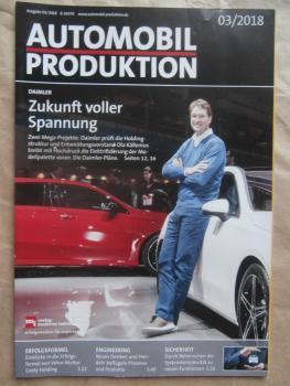 Automobil Produktion 3/2018 Mercedes Benz G-Klasse,BMW elektrische Antriebe,