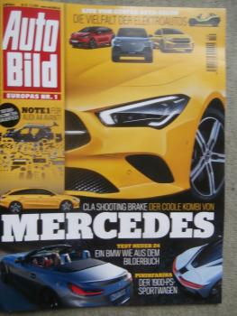 Auto Bild 10/2019 Audi A4 Avant 2.0TFSI Dauertest,RAV4 hybrid vs. C5 Aircross PureTech 180 vs. CR-V Hybrid