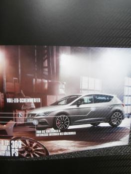 Seat Leon Cupra Prospekt 2017 Exploring Freedom
