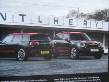 Mini John Cooper Works 3-Türer F56 Cabrio F57 Clubman F54 Countyman F60 März 2018