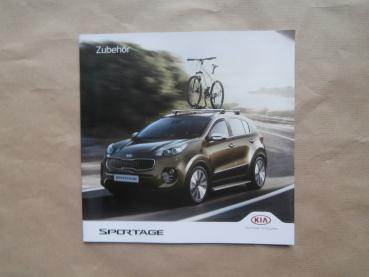 Kia Sportage Zubehör Prospekt Typ QL Mai 2016