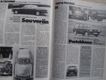Sportfahrer 7/1983 Fritzinger Tuning Celica Cabrio, Jaguar XJ6 4.2, MG Metro Turbo,MMC Cordia
