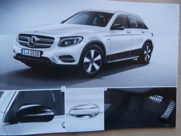Mercedes Benz GLC & Coupé X253 Original Zubehör Prospekt 2017