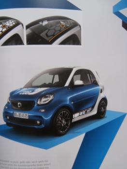 smart fortwo Prime  +Passion +Brabus Zubehör Katalog September 2017