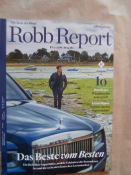 Robb Report Nr.10 Rolls-Royce Cullinan,Porsche 992,Luxus-Report,Covette C7