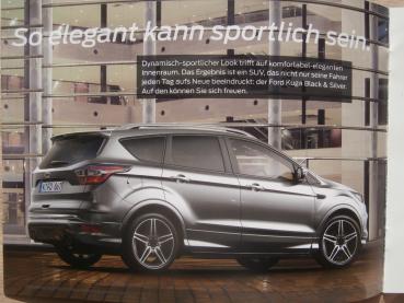 Ford Kuga Black & Silver Katalog Dezember 2018 NEU