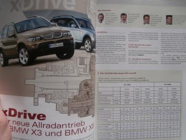 ATZ 2/2004 xDrive neuer Allradantriebe im BMW X3 E83 und X5 E53,neue VW Caddy,Honda Civic IMA,